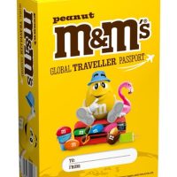 M&MAS Peanut Gift Passport milk chocolate covered peanuts in a sugar shell 315g,