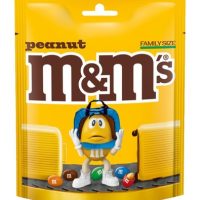 M&M's Peanut milk chocolate covered peanuts in a sugar shell 330g,
