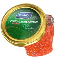 Coho salmon caviar