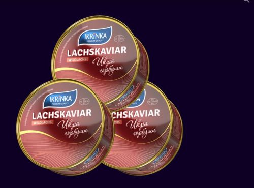 Pink salmon caviar